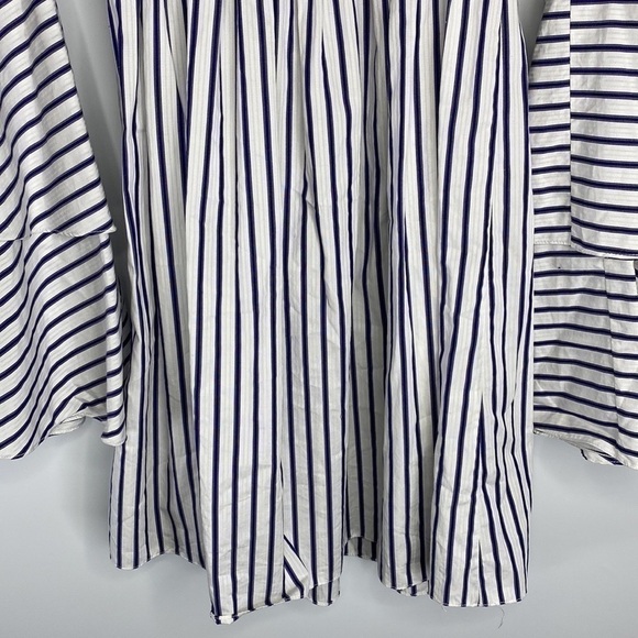 Caroline Consta Appolonia Striped Off-The-Shoulder Dress Size Small NWOT - Picture 8 of 14